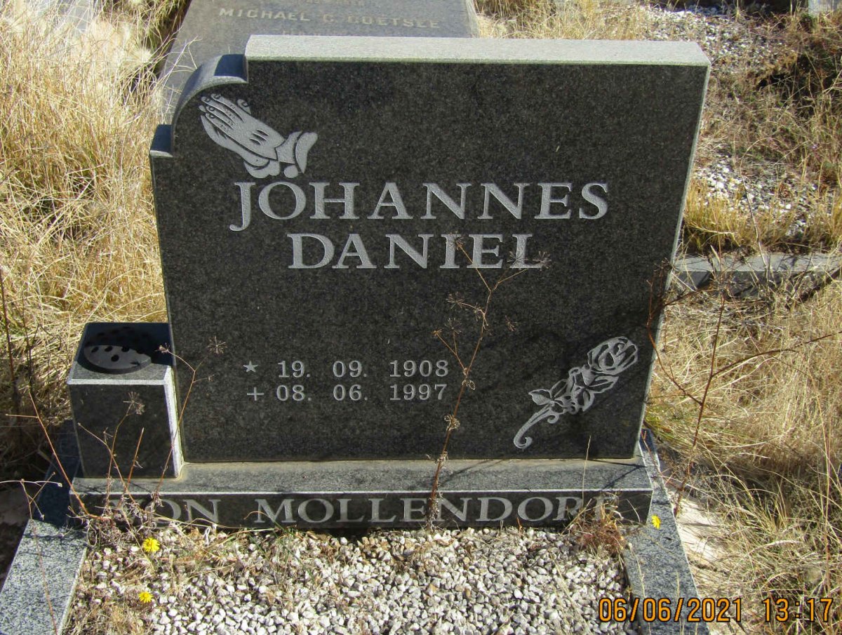 MOLLENDORFF Johannes Daniel, von 1908-1997