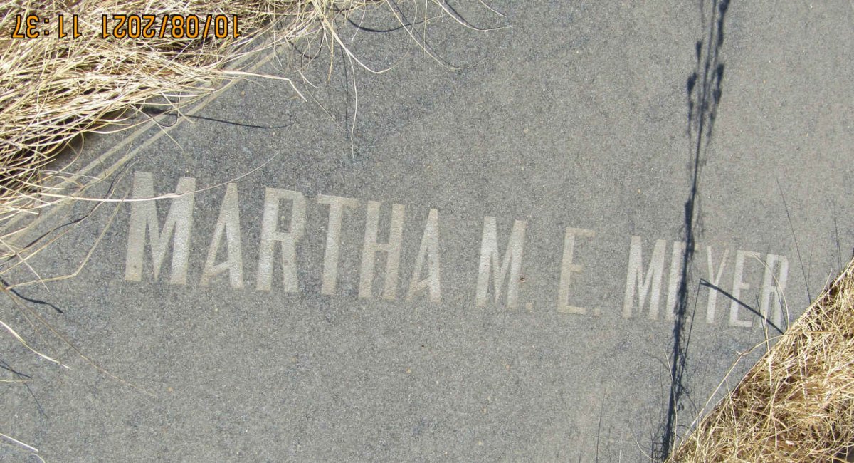 MEYER Martha M.E.