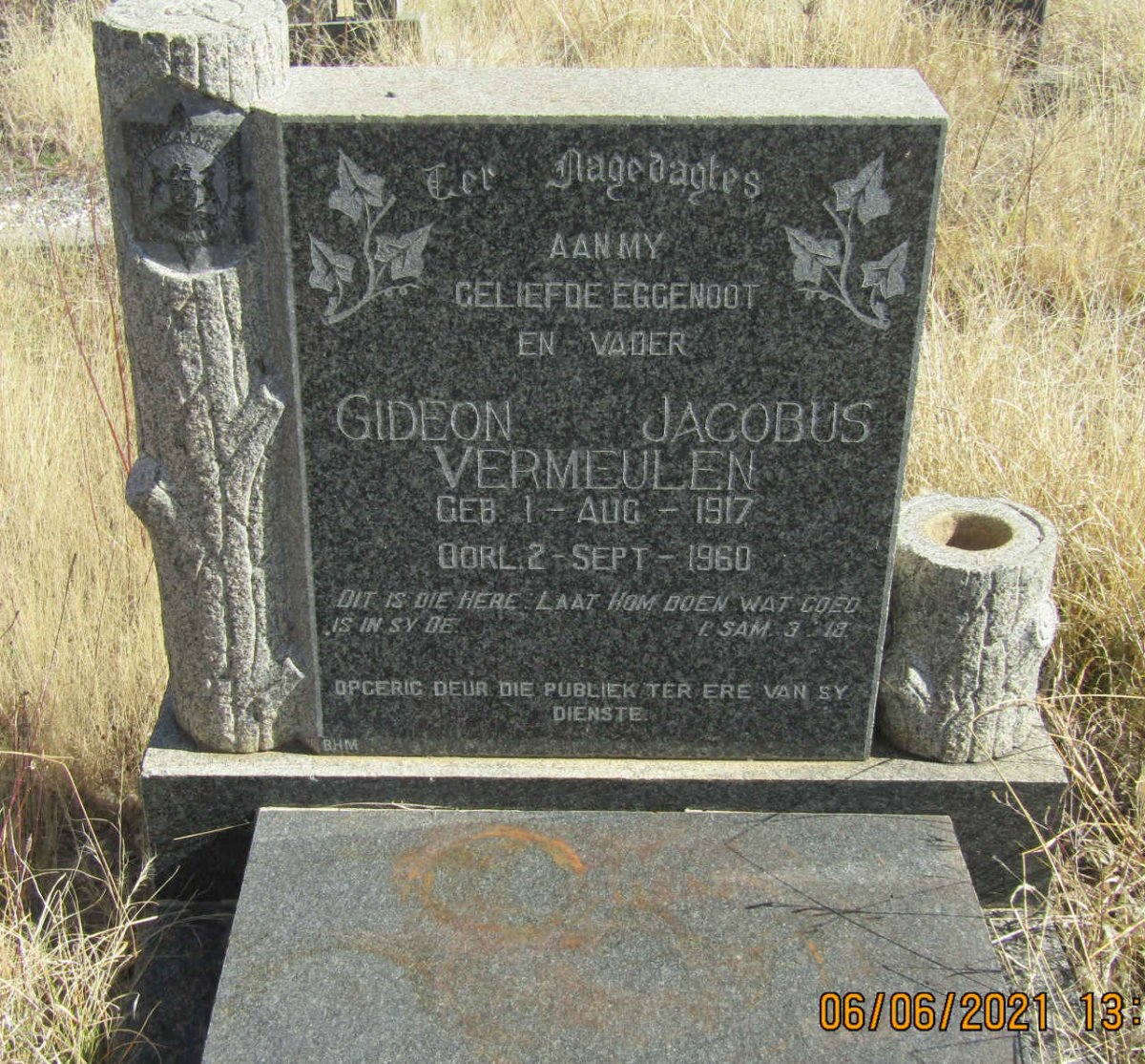 VERMEULEN Gideon Jacobus 1917-1960
