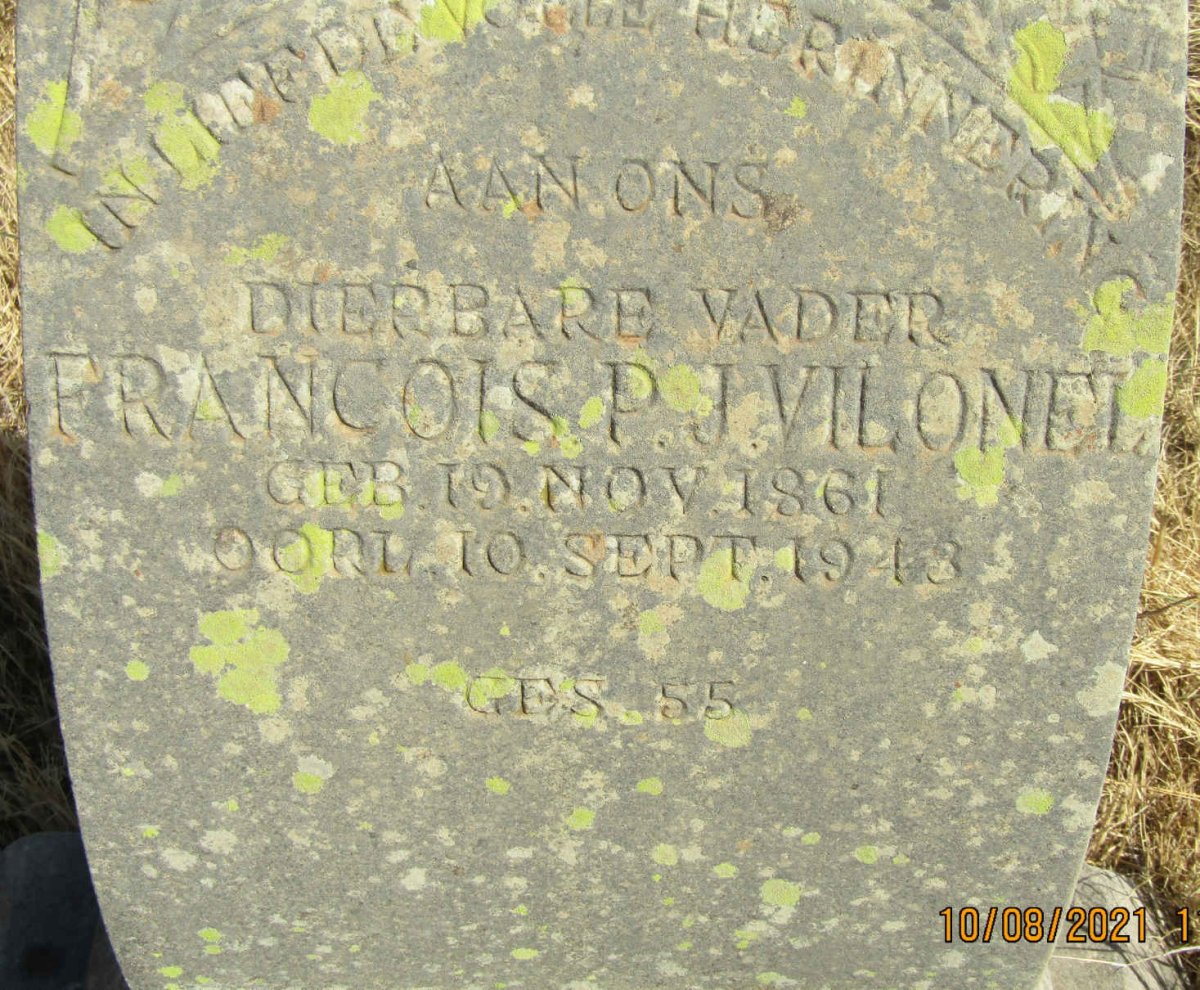 VILONEL Francois P.J 1961-1943