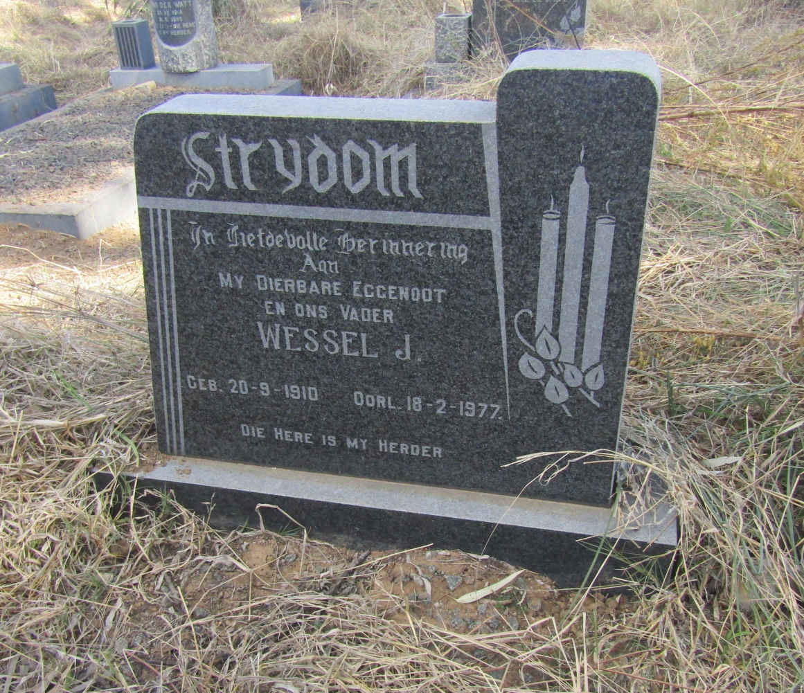 STRYDOM Wessel J. 1910-1977