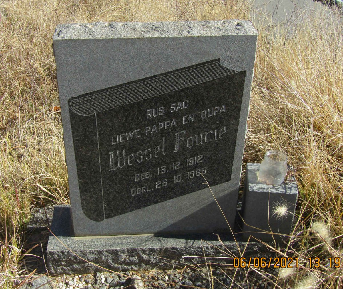 FOURIE Wessel 1912-1968