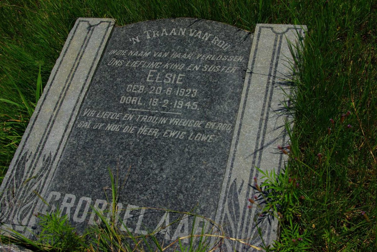GROBBELAAR Elsie 1923-1945