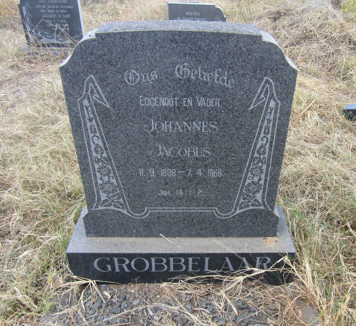 GROBBELAAR Johannes Jacobus 1888-1966