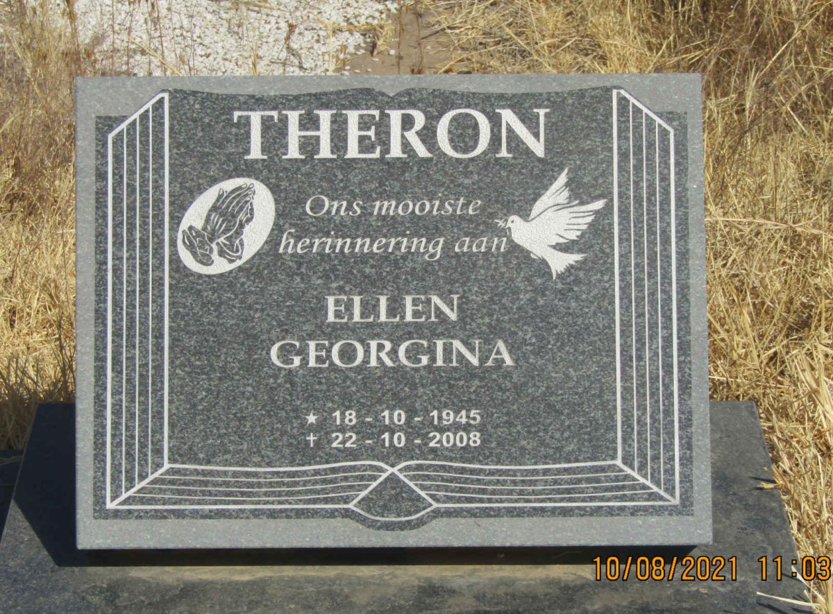 THERON Ellen Georgina 1945-2008