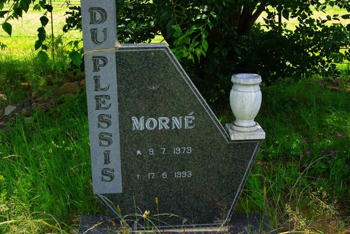 PLESSIS Morne, du 1973-1993