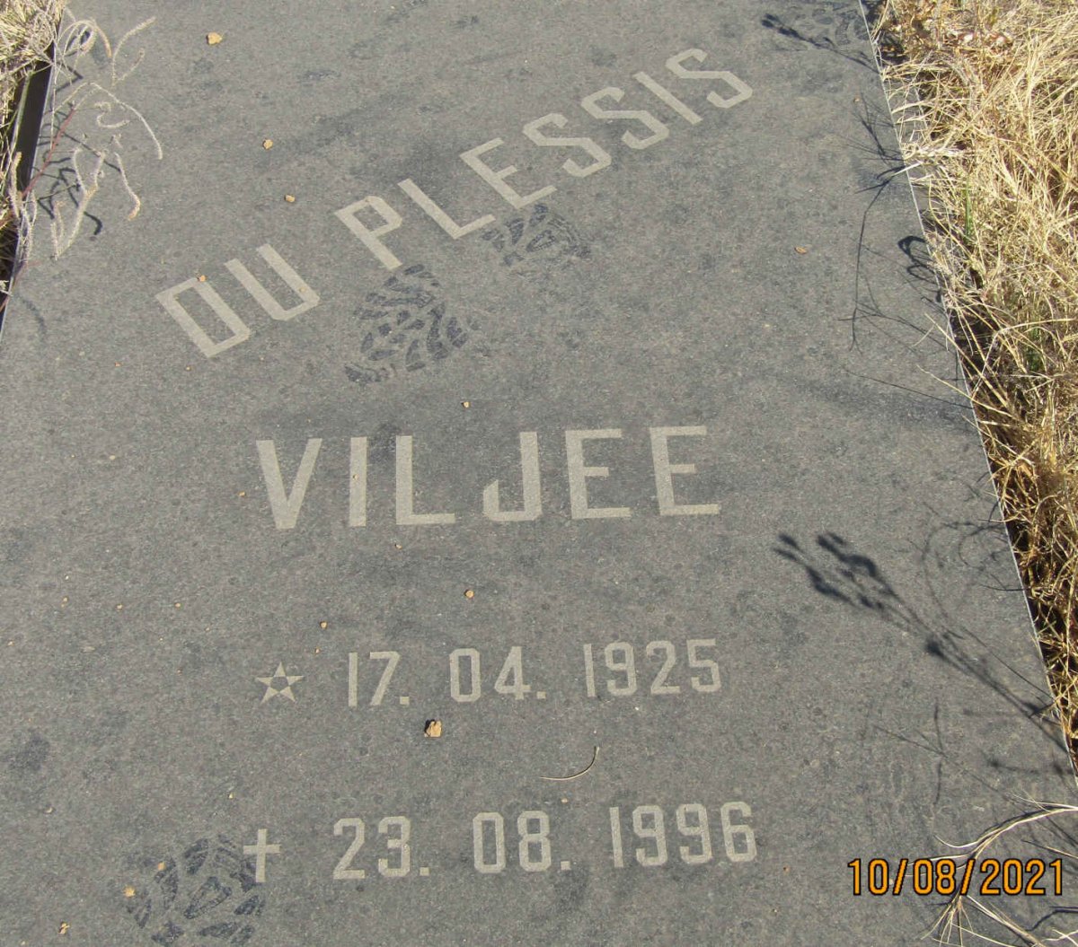 PLESSIS Viljee, du 1925-1996