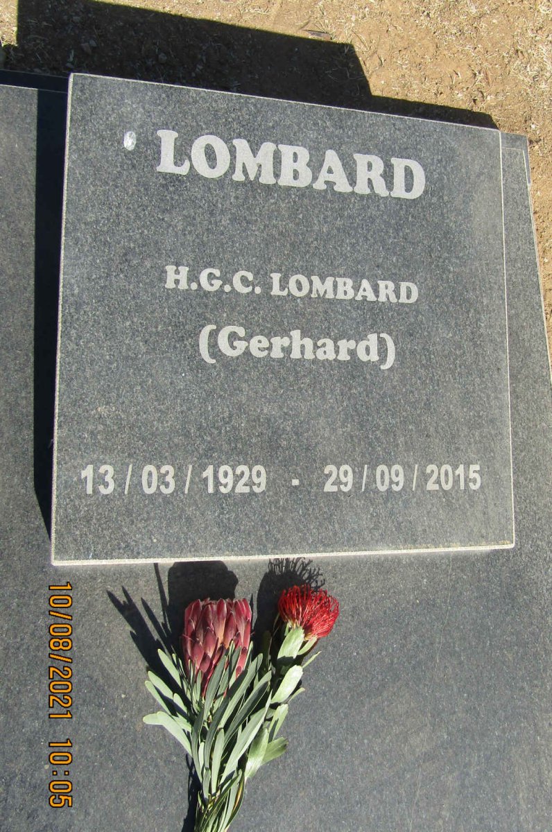 LOMBARD H.G.C. 1929-2015