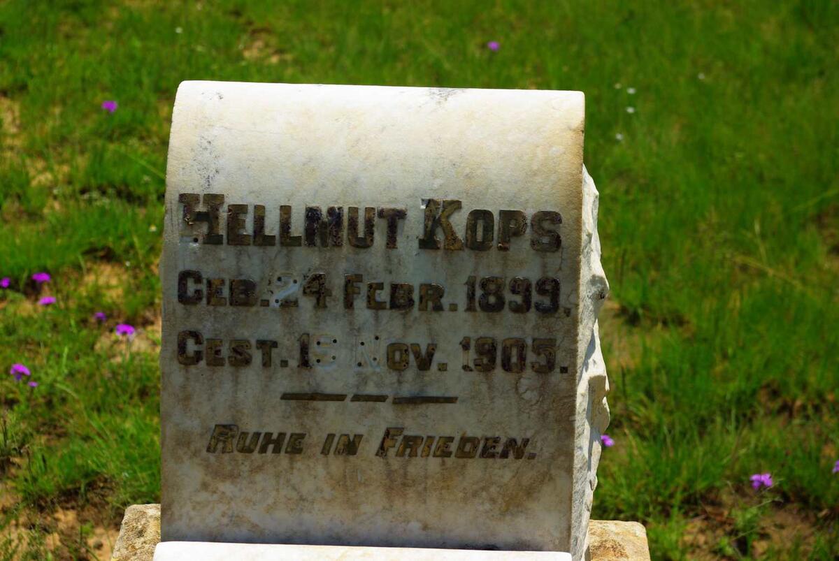 KOPS Hellmut 1899-1905