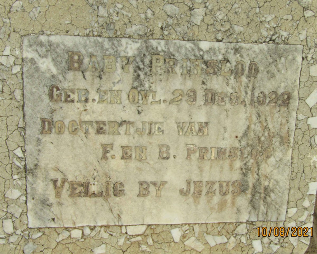 PRINSLOO 1922-1922