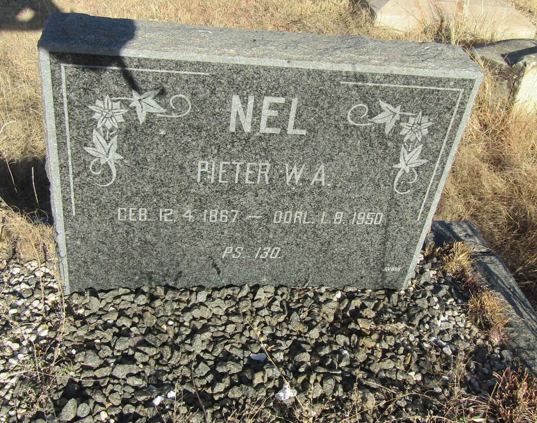 NEL Pieter W.A. 1867-1950