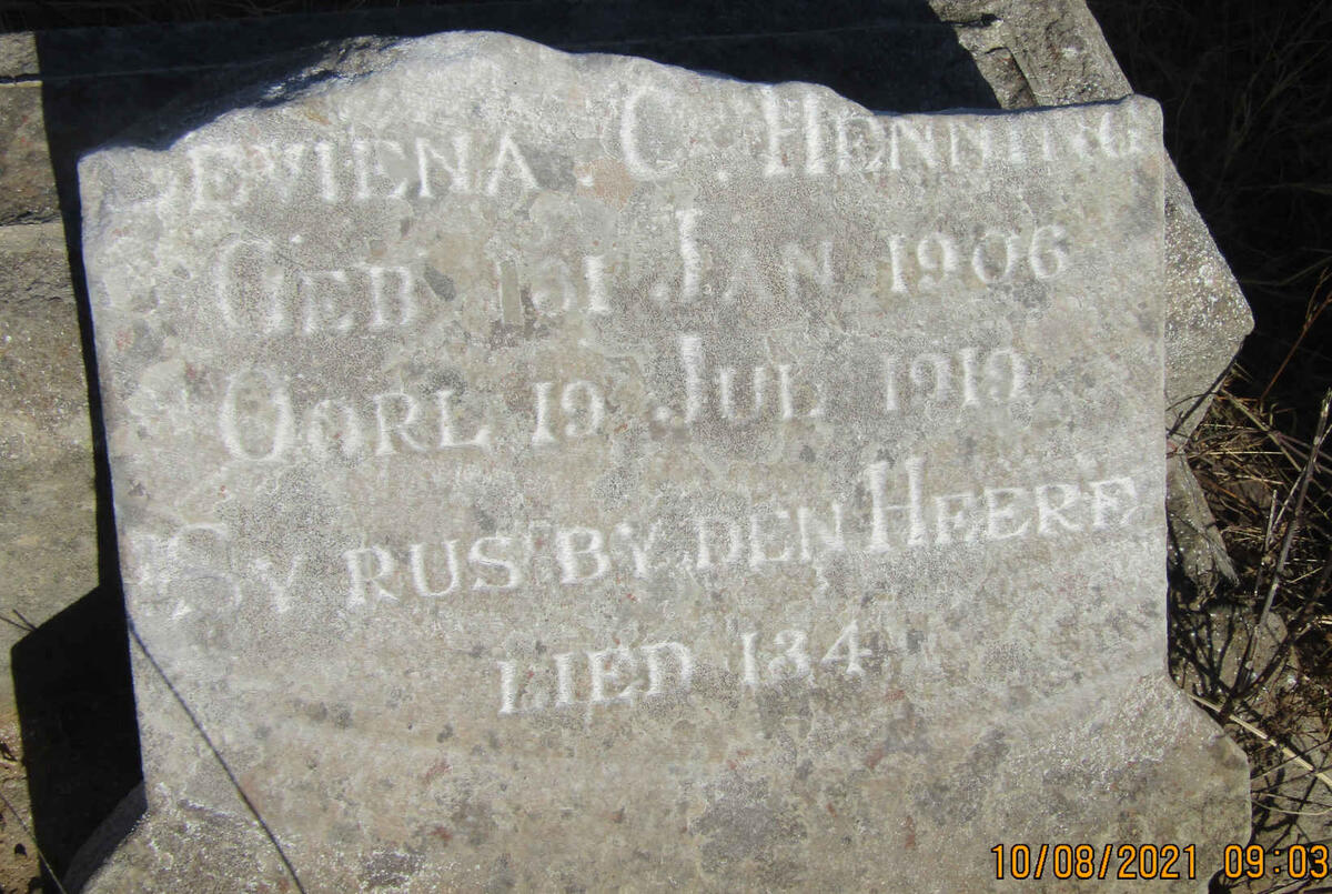 HENNING Leviena C. 1906-1919