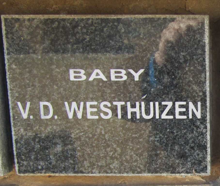 WESTHUIZEN Baby, v.d.