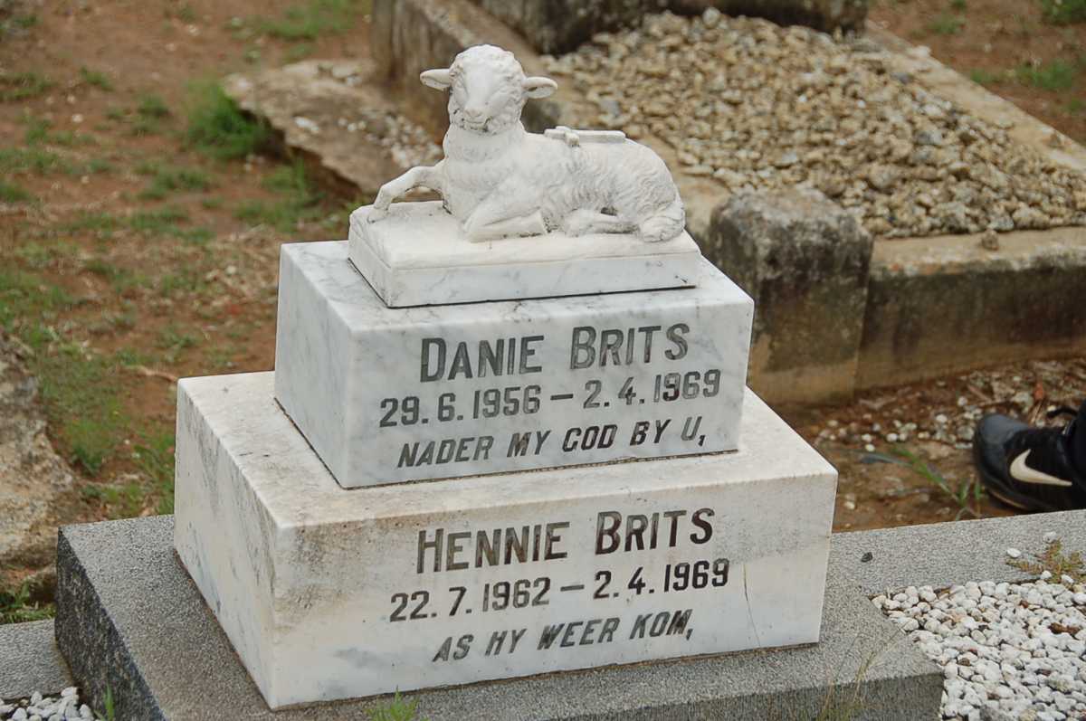 BRITS Danie 1956-1969 :: BRITS Hennie 1962-1969