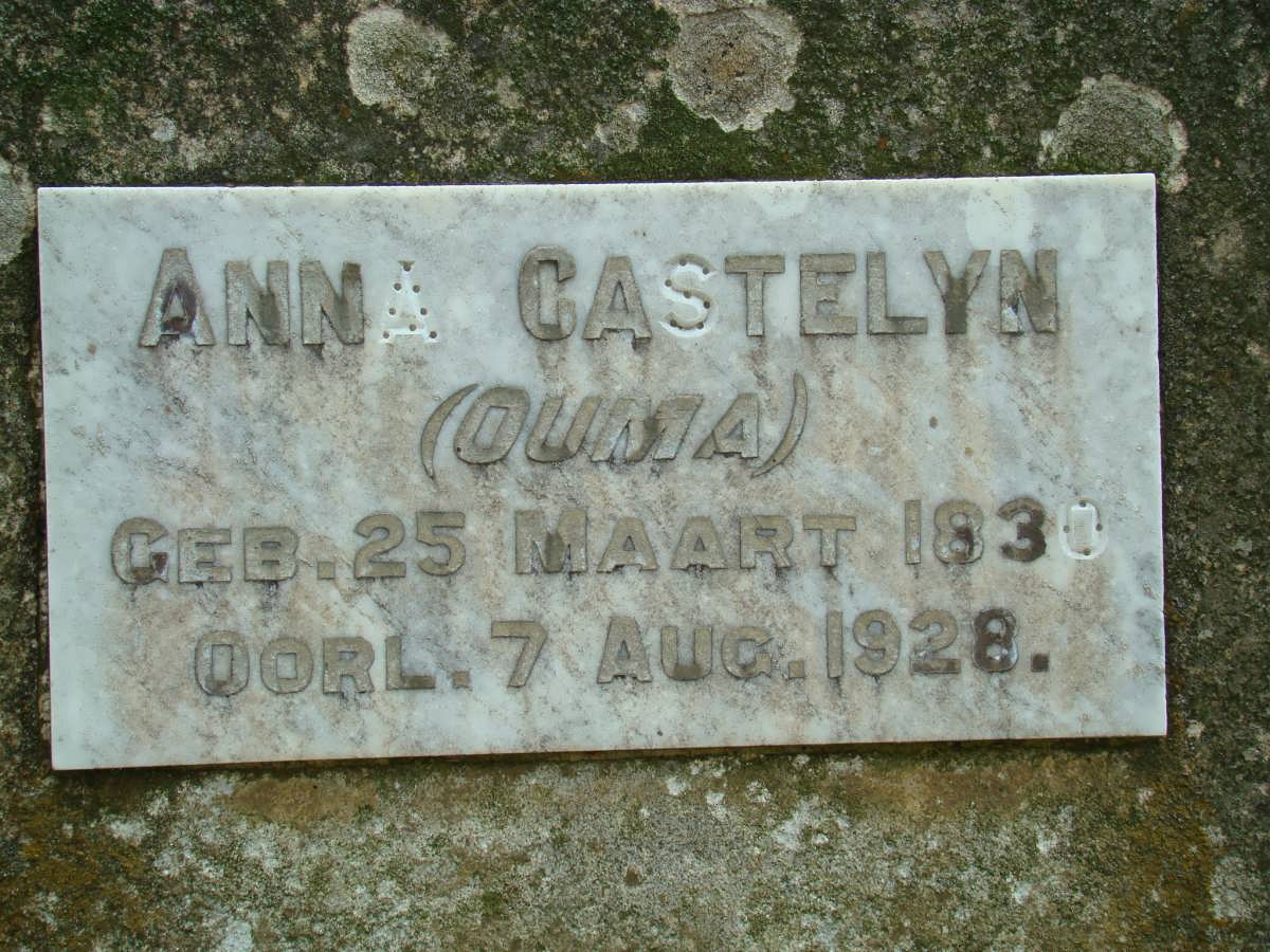CASTELYN Anna 1830-1928