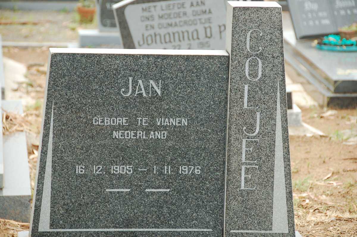 COLJEE Jan 1905-1976