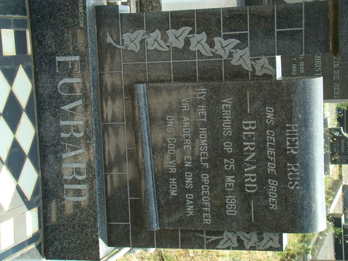 EUVRARD Bernard -1960