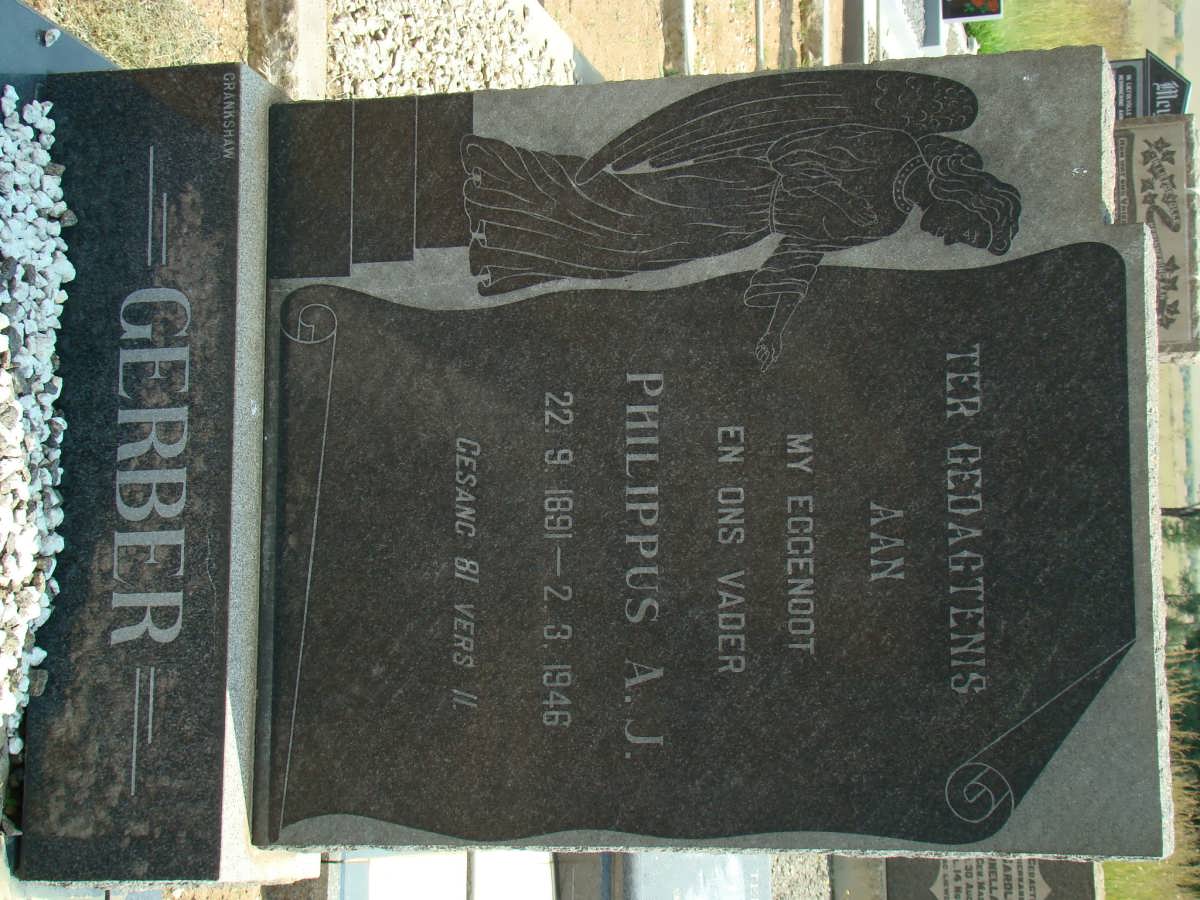 GERBER Philippus A.J. 1891-1946