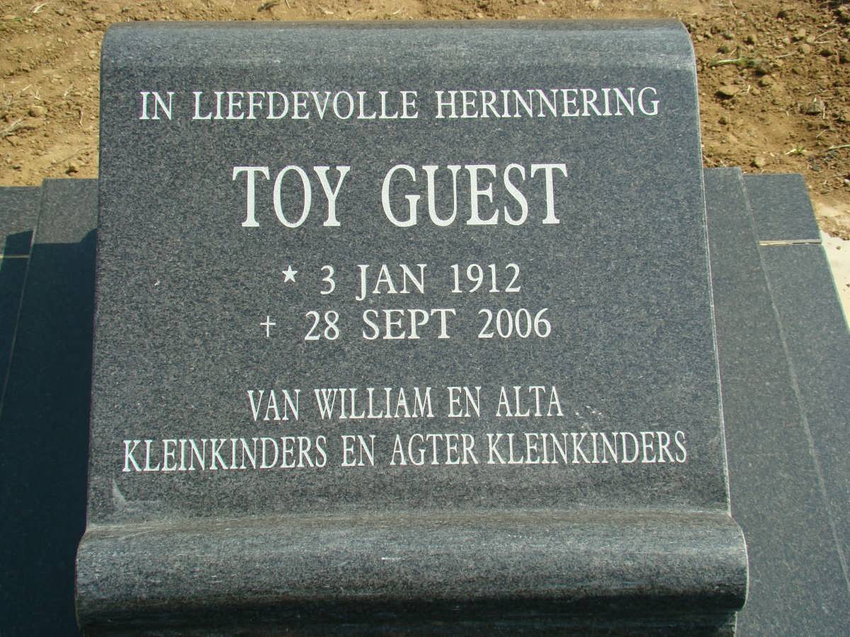 GUEST Toy 1912-2006