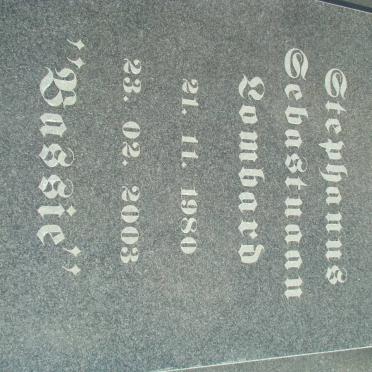 LOMBARD Stephanus Sebastuaan 1980-2003