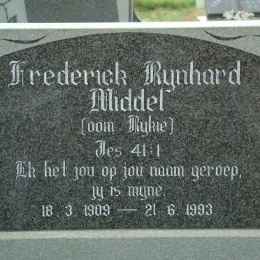 MIDDEL Frederick Rynhard 1909-1993