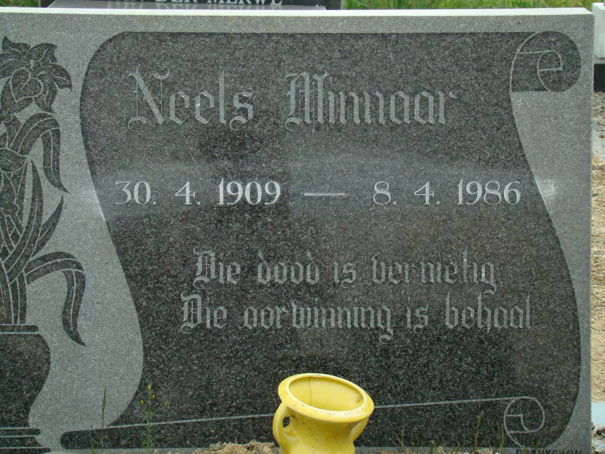MINNAAR Neels 1909-1986