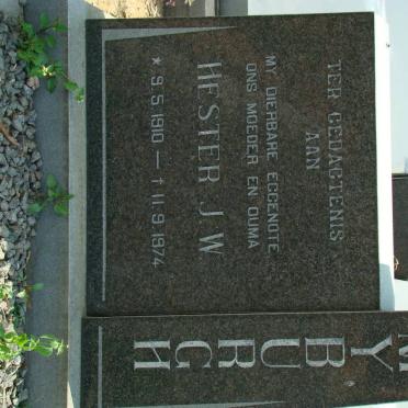 MYBURGH Hester J.W. 1910-1974
