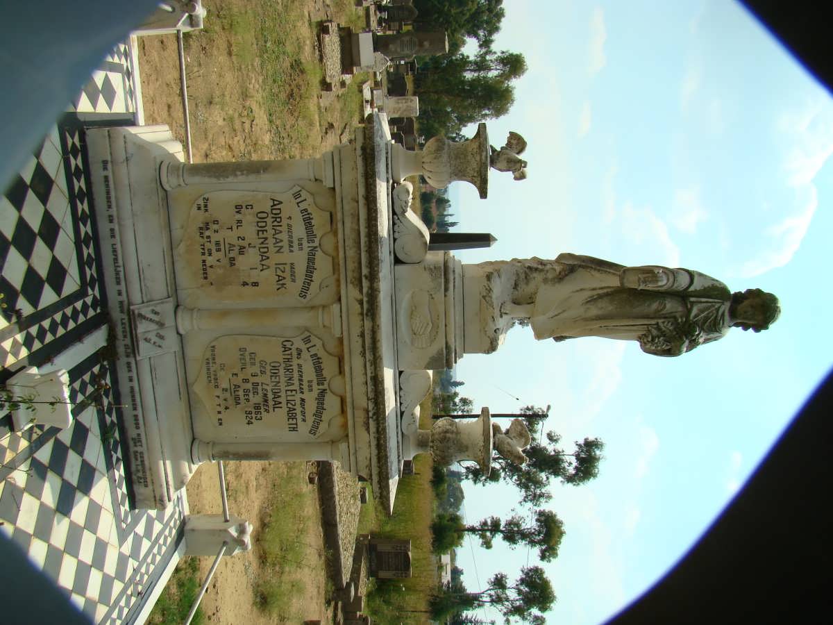 ODENDAAL Adriaan Izak 1??8-1924 &amp; Catharina Elizabeth LEMMER 1863-1924