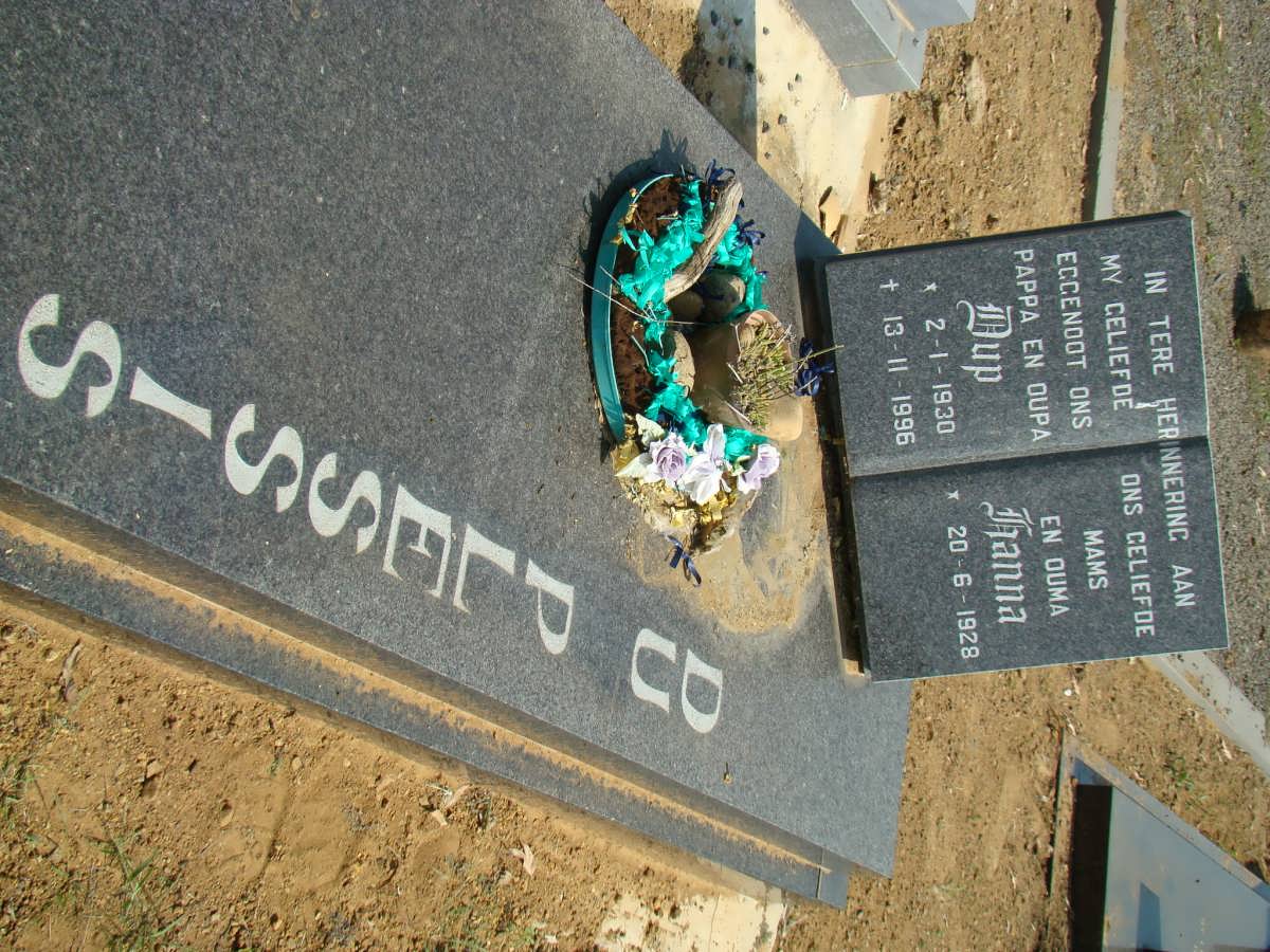 PLESSIS Dup, du 1930-1996 &amp; Hanna 1928-