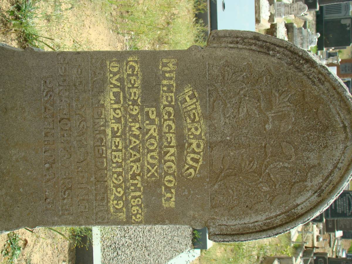 ROUX P. 1862-1929