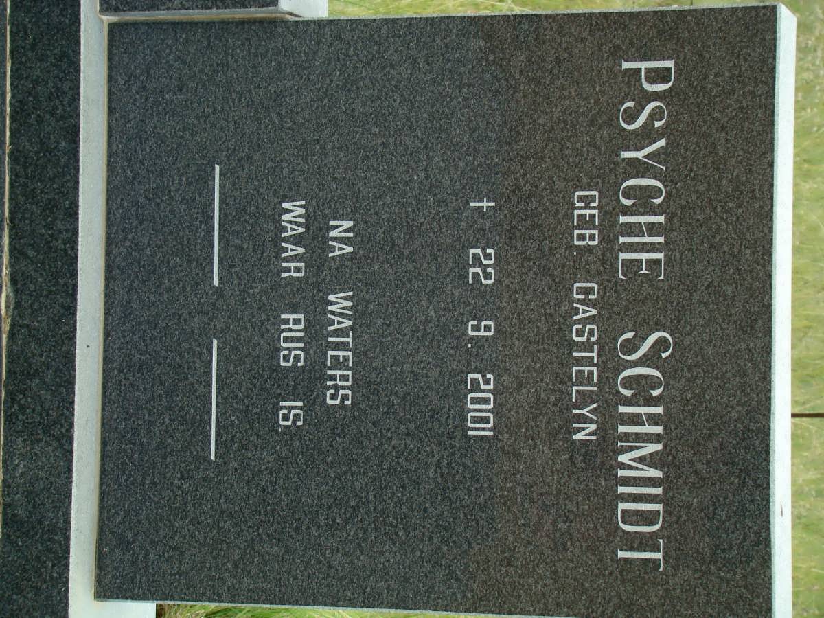 SCHMIDT Psyche nee CASTELYN -2001