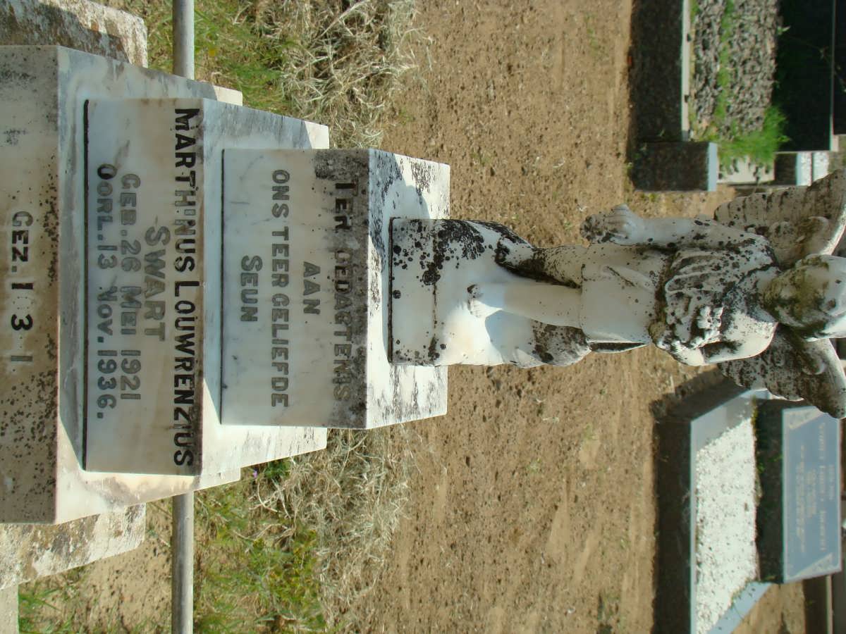 SWART Marthinus Louwrenzus 1921-1936