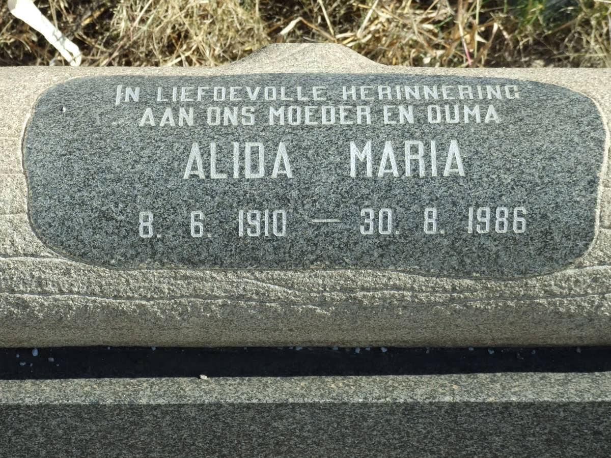 ALBERTS Nicolaas Francois 1905-1976 &amp; Alida Maria 1910-1986