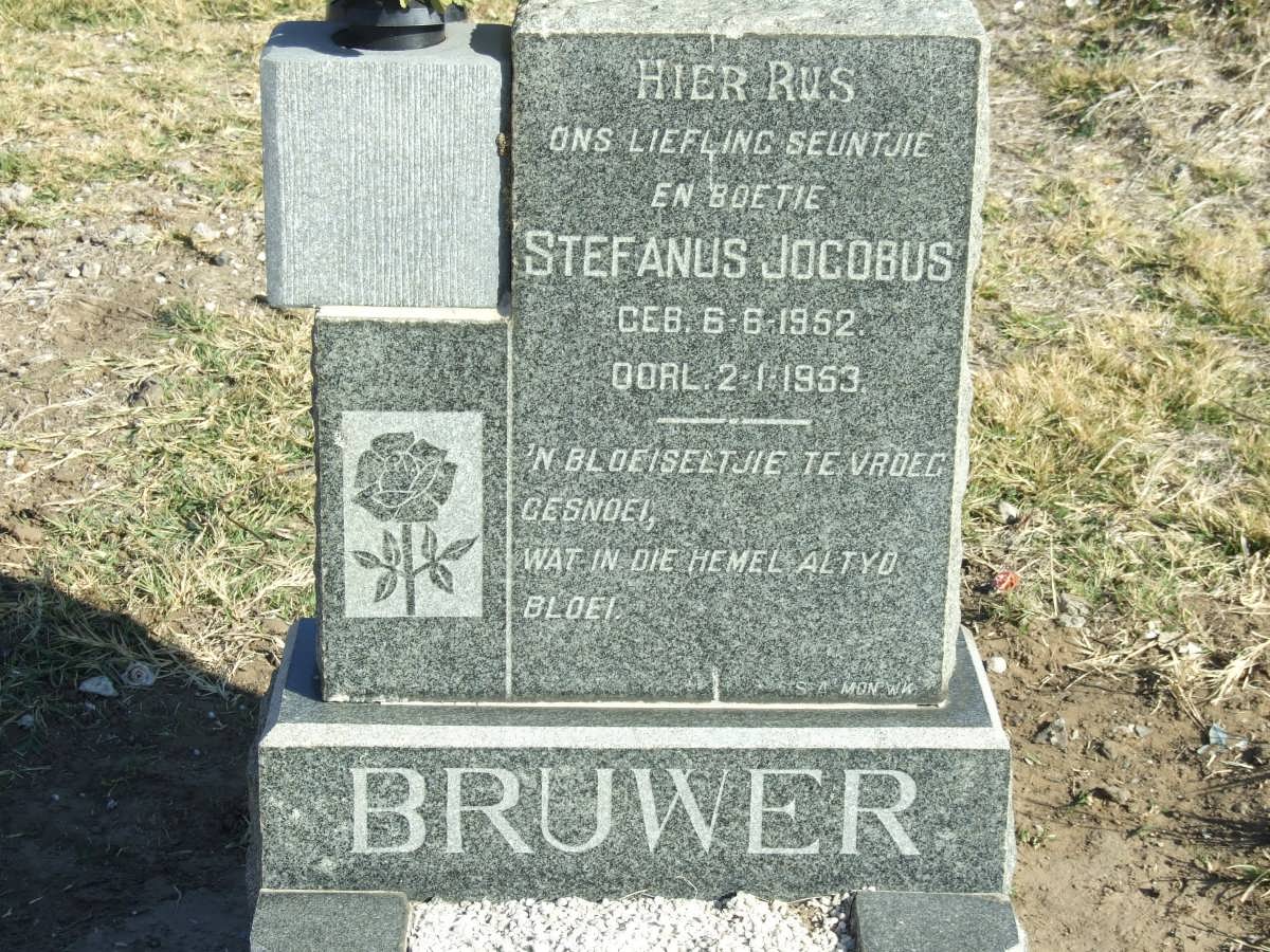 BRUWER Stefanus Jocobus 1952-1953