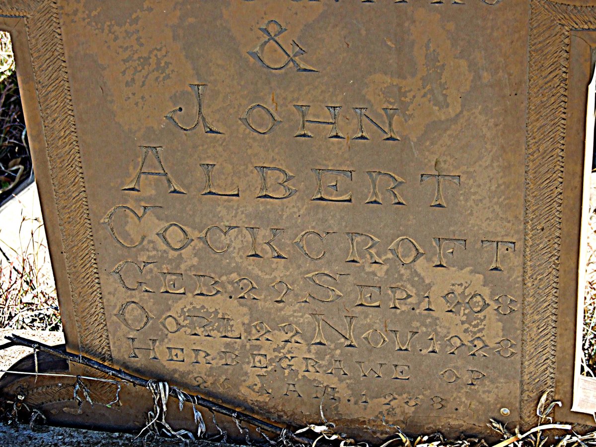 COCKCROFT John Albert 1908-1928