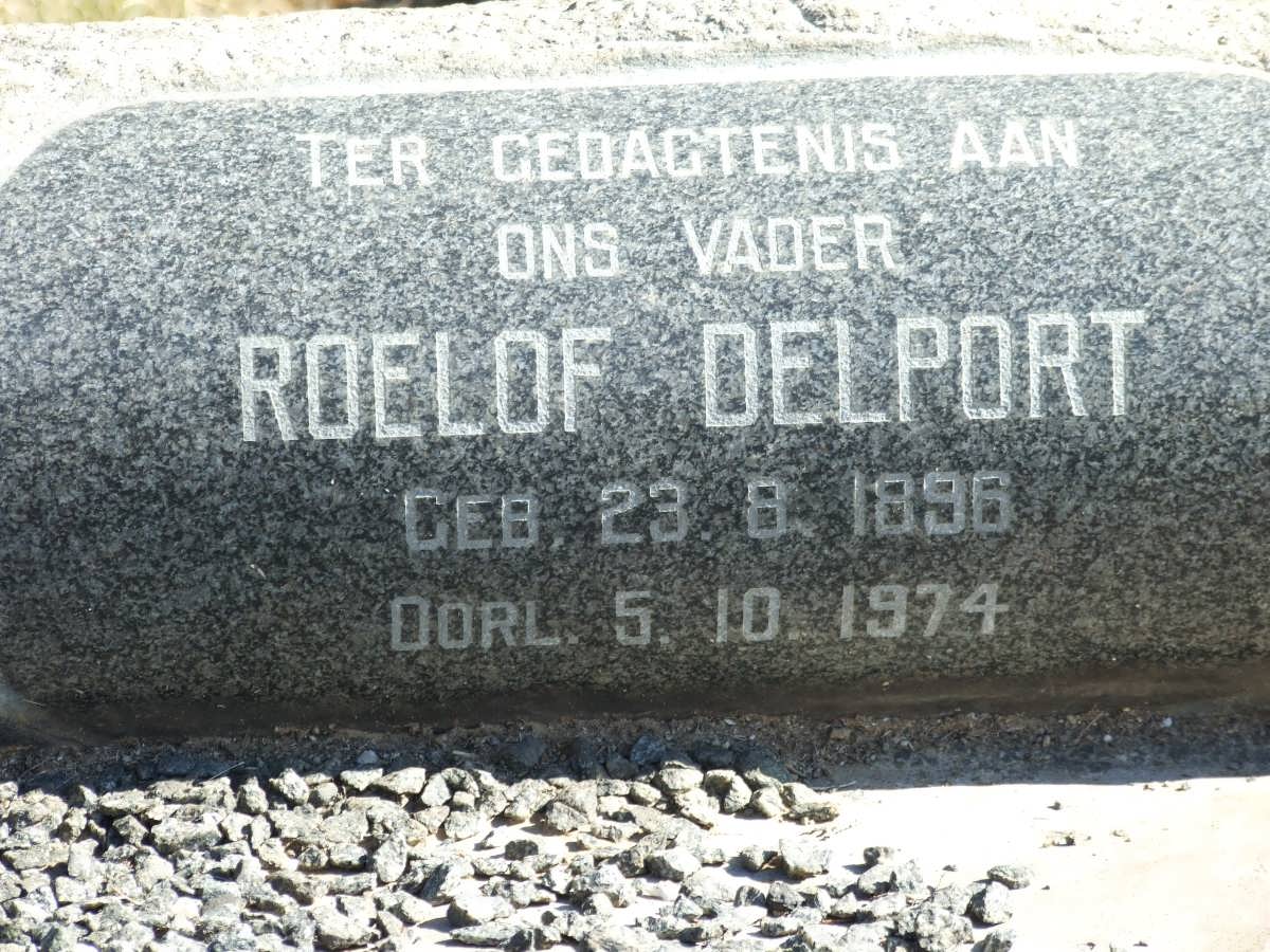 DELPORT Roelof 1896-1974 &amp; Martha PRETORIUS 1908-1968