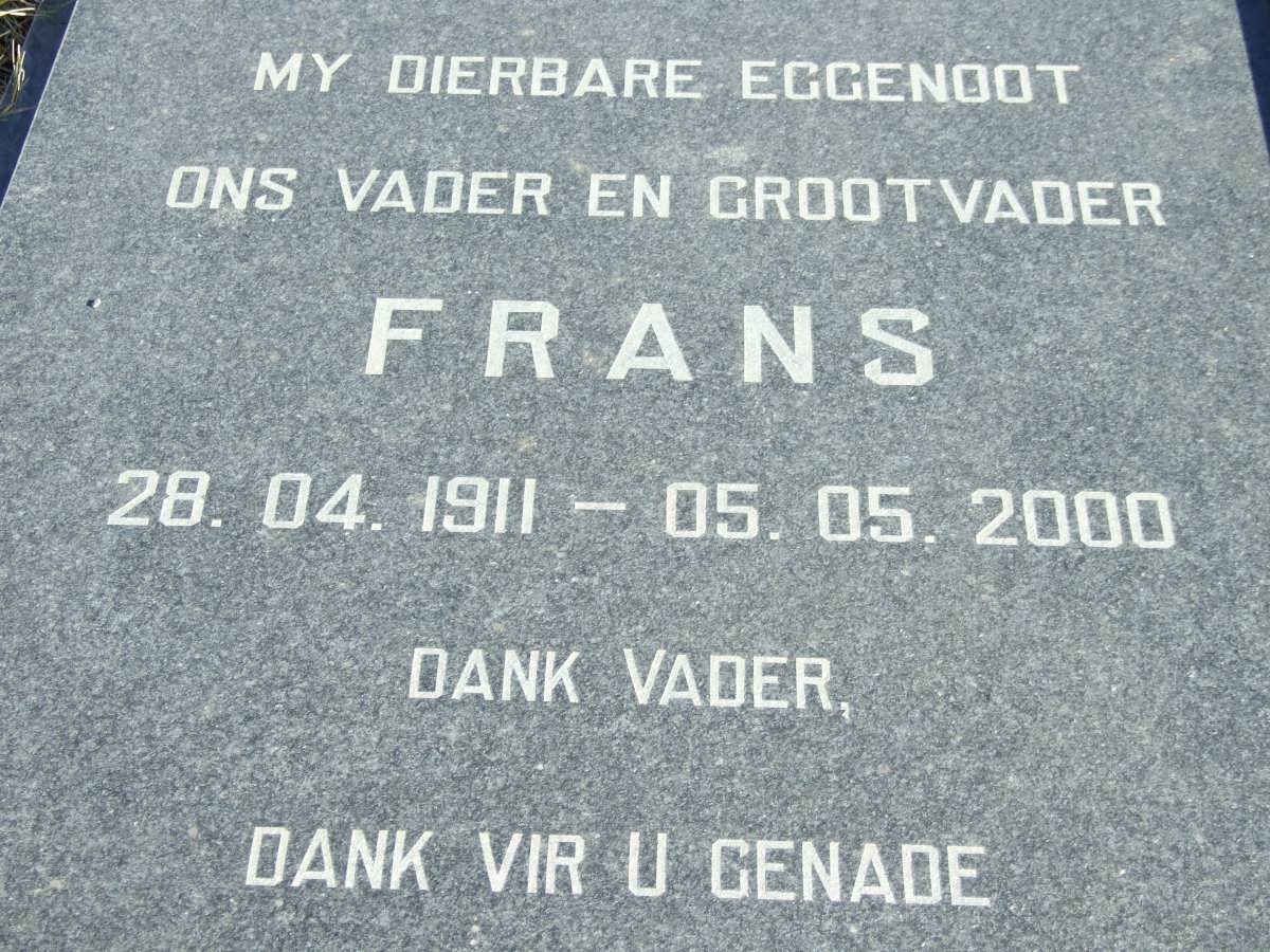 ENGELBRECHT Frans 1911-2000 &amp; Malie 1917-2005