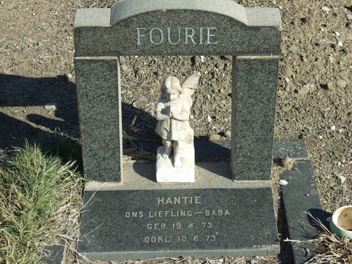 FOURIE Hantie 1973-1973