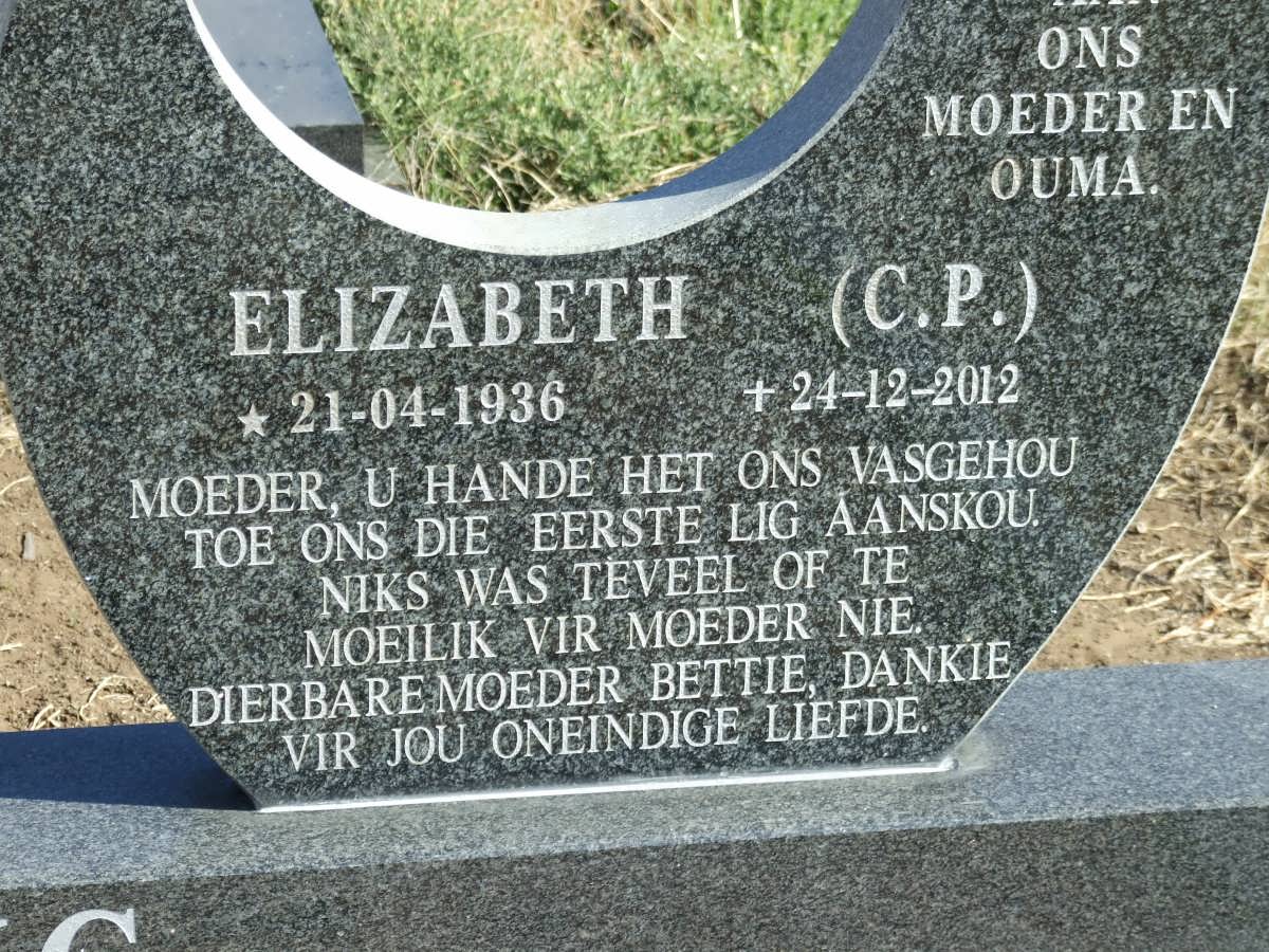 GRUNDLING Dirk Cornelius Petrus 1929-2001 &amp; Elizabeth C.P. 1936-2012