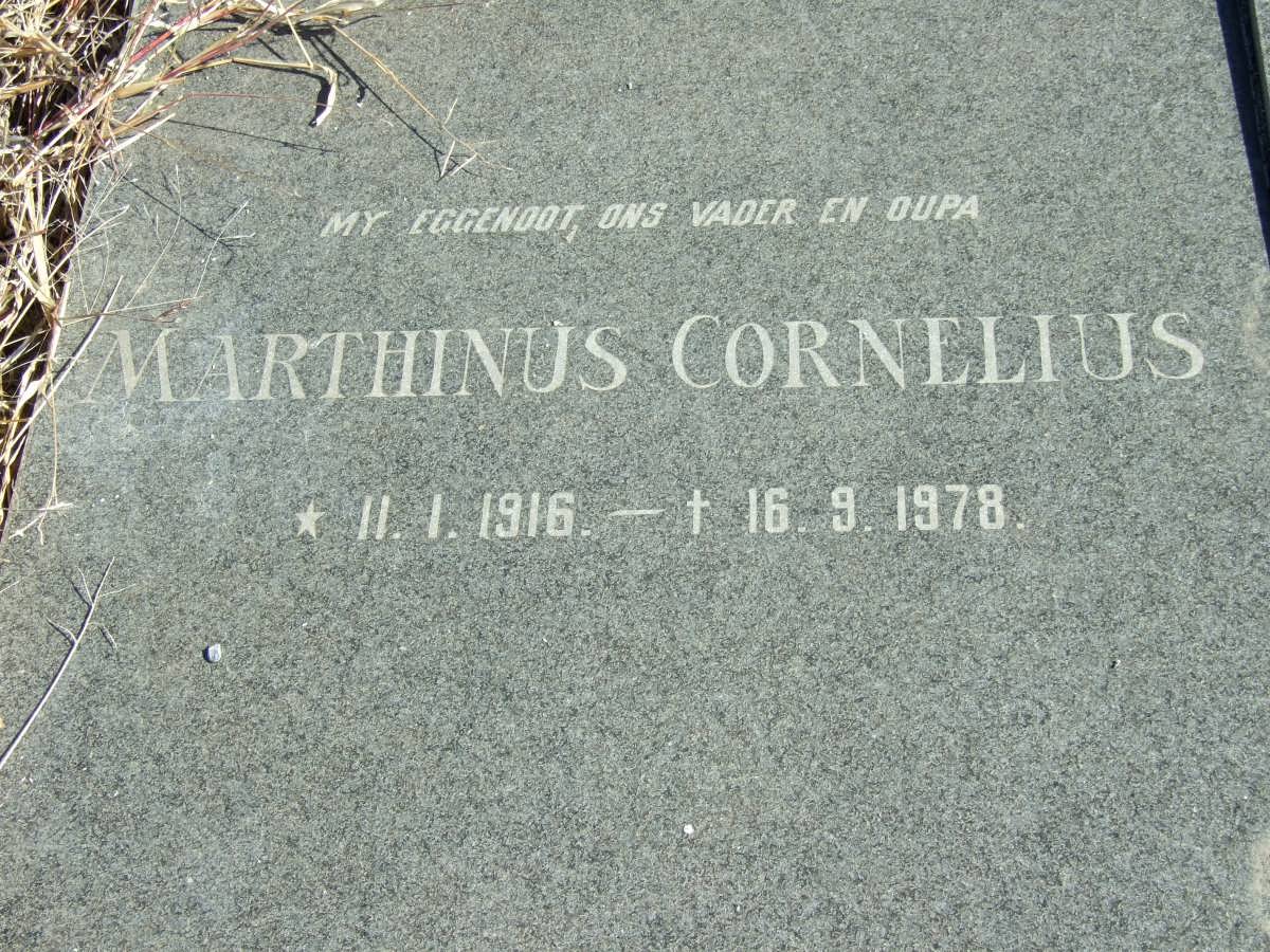 GROBLER Marthinus Cornelius 1916-1978 &amp; Anna Susanna 1920-1989