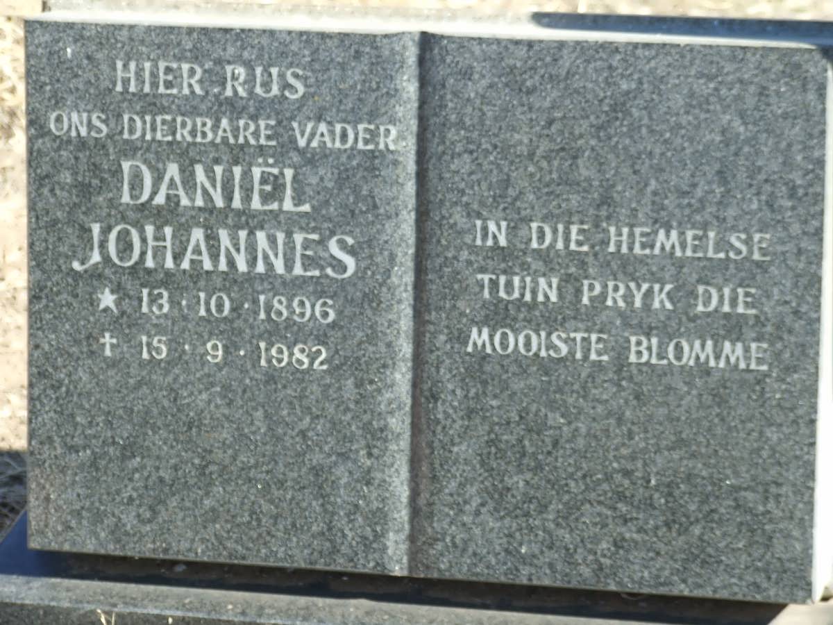 JONKER Daniel Johannes 1896-1982 &amp; Catharina Magrieta Elizabeth MEIRING 1900-1981