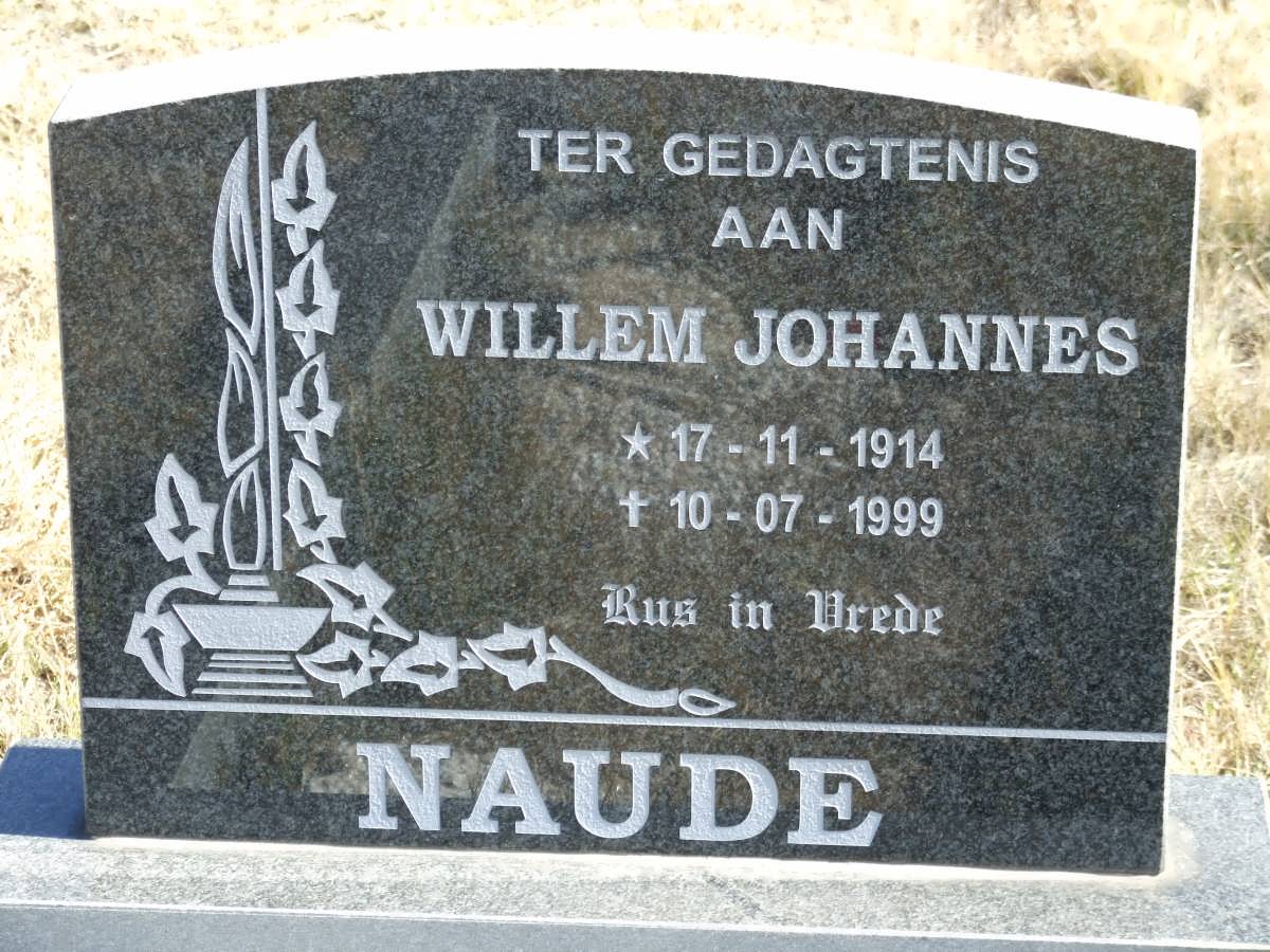 NAUDE Willem Johannes 1914-1999 