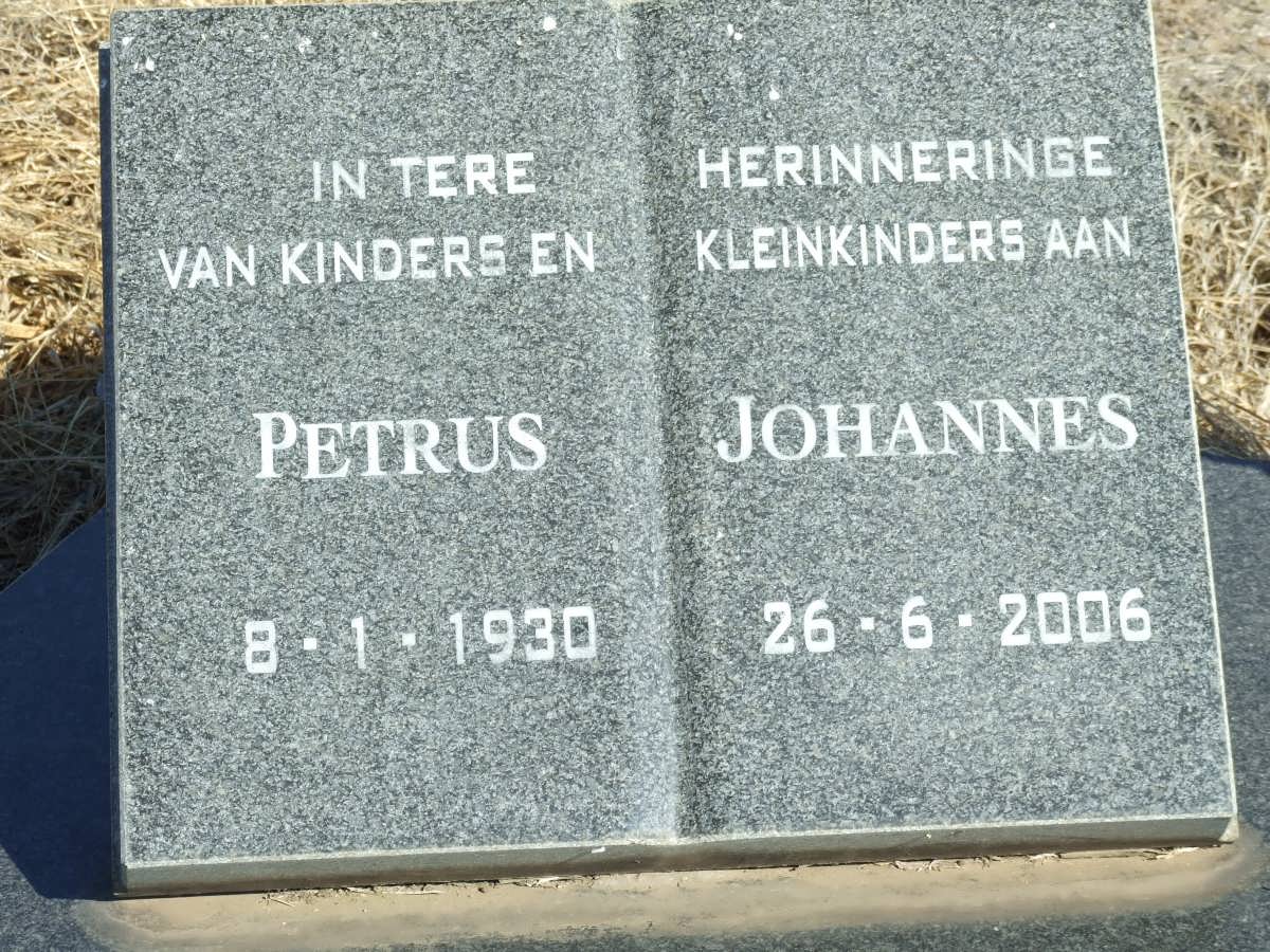 RENSBURG Petrus Johannes, Janse van 1930-2006 &amp; Dorothea Petronella BIERMAN 1932-1986
