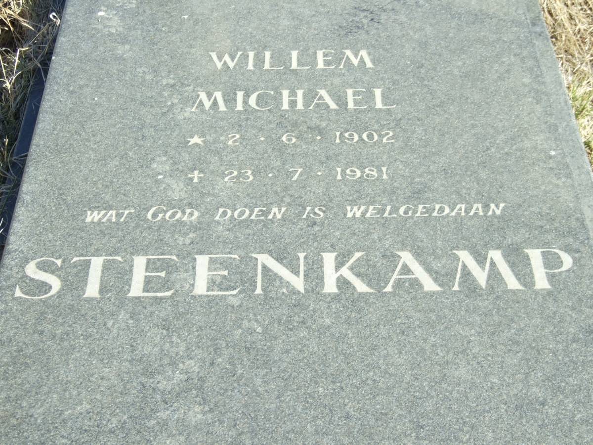 STEENKAMP Willem Michael 1902-1981 
