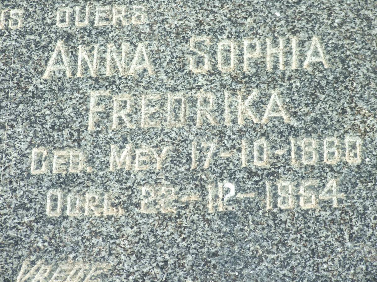 STADEN Jan Abraham, van 1860-1945 &amp; Anna Sophia Fredrika MEY 1860-1954