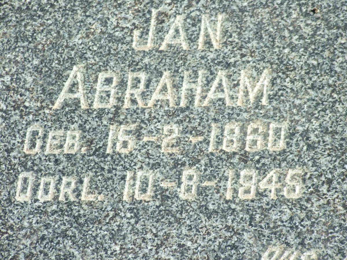 STADEN Jan Abraham, van 1860-1945 &amp; Anna Sophia Fredrika MEY 1860-1954