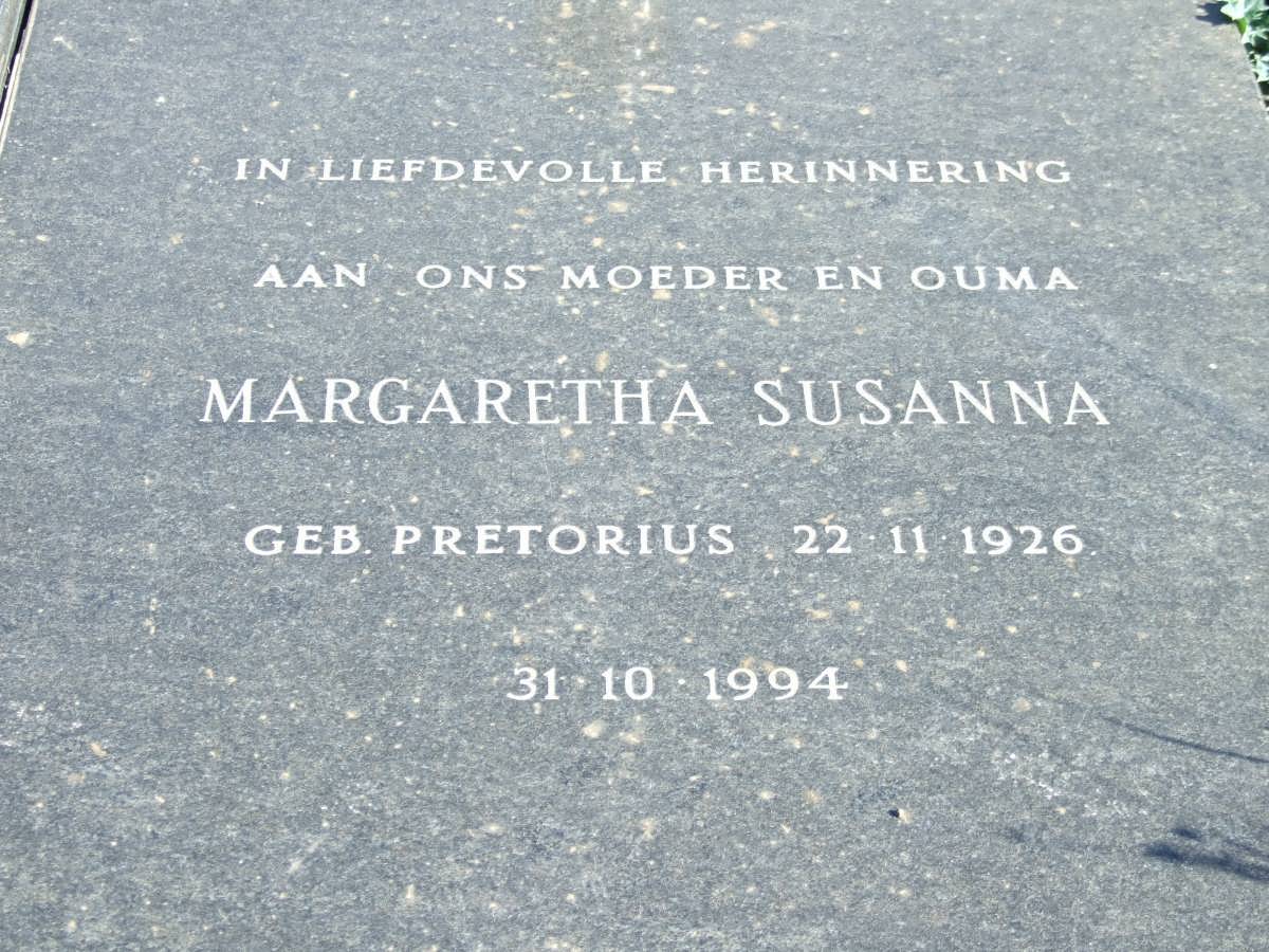 STRYDOM Johannes Lodewicus Petrus 1912-1983 &amp; Margaretha Susanna PRETORIUS 1926-1994