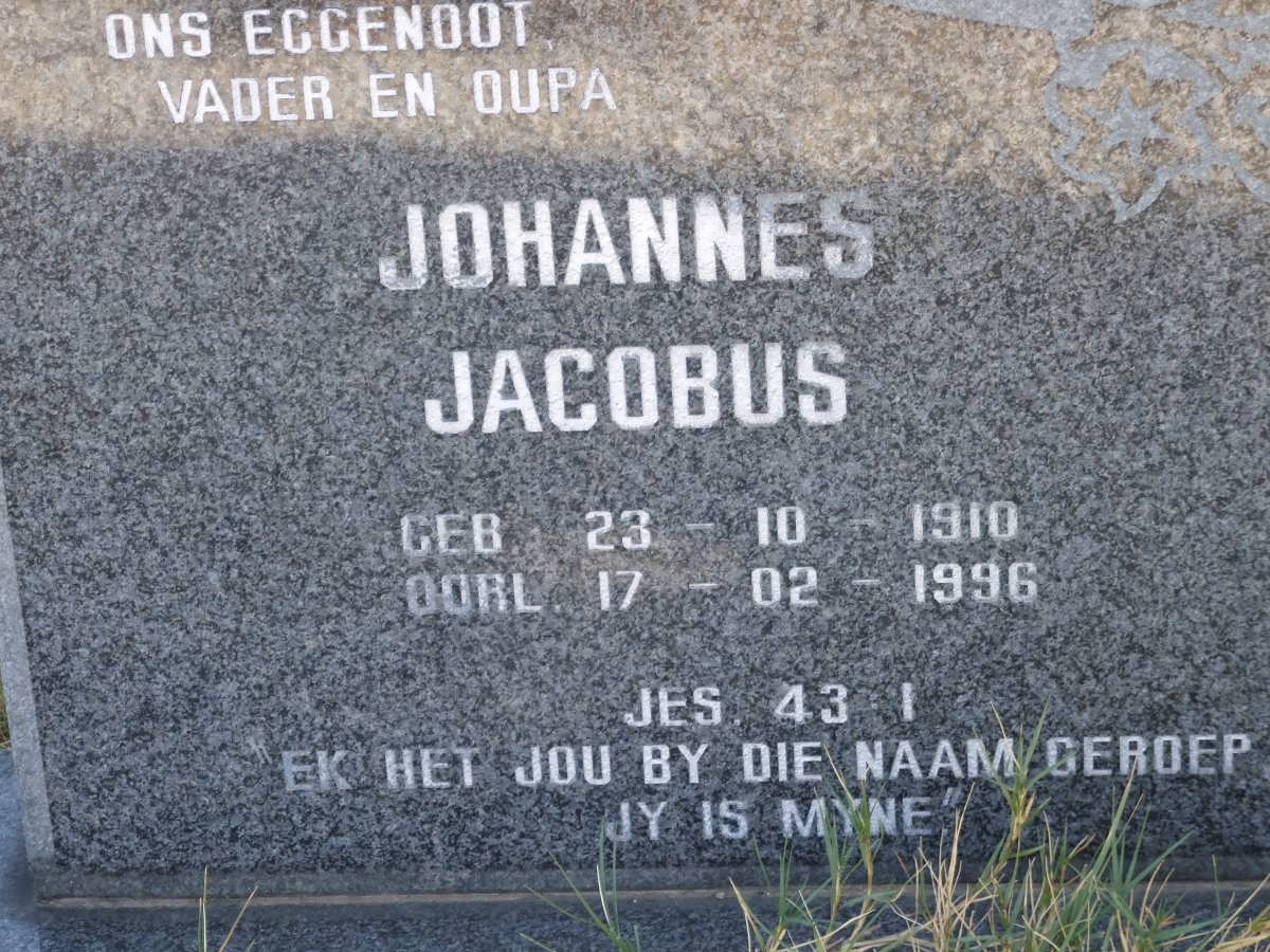 SCHEEPERS Johannes Jacobus 1910-1996 &amp; Maria Francina 1911-1996