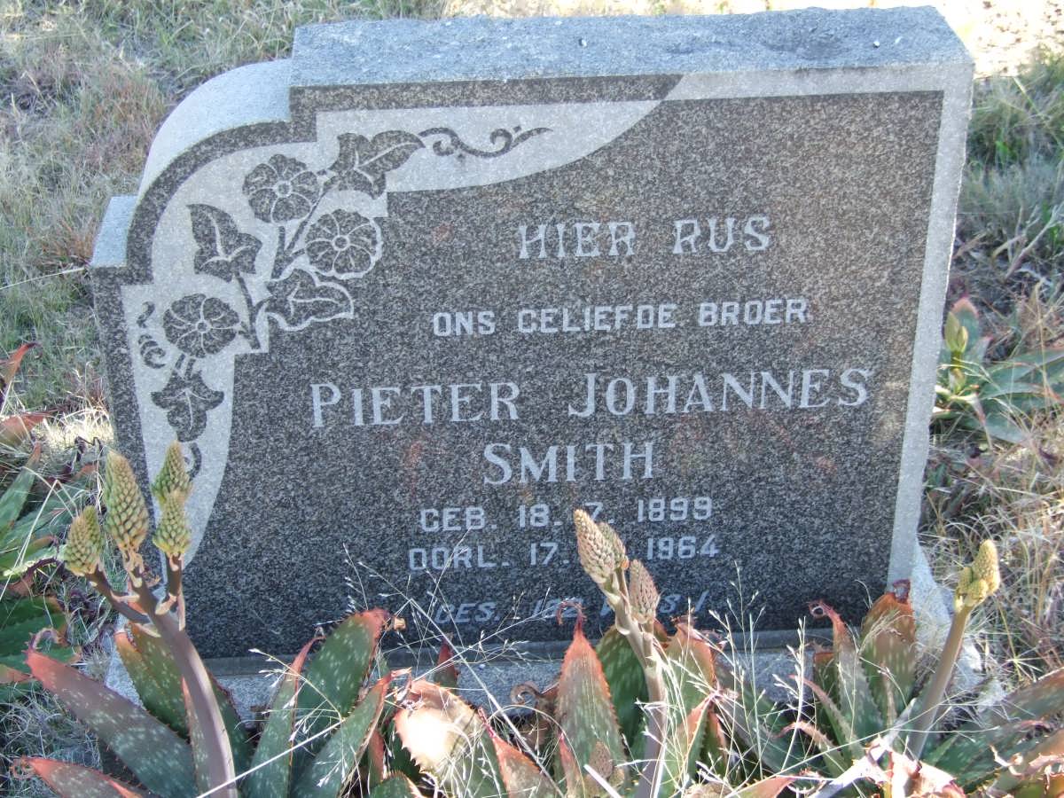 SMITH Pieter Johannes 1899-1964
