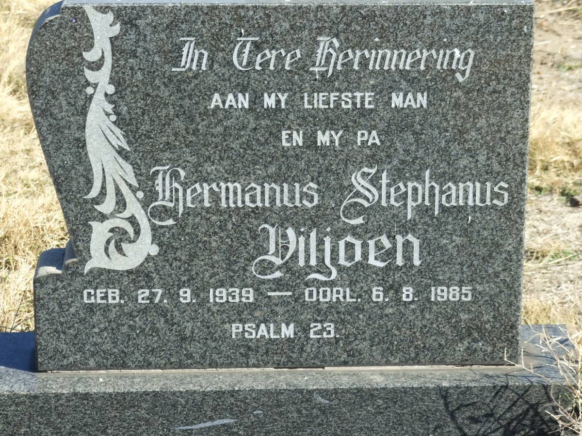 VILJOEN Hermanus Stephanus 1939-1985